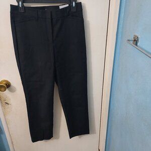 NWT, White House Black Market, Slim Ankle Pant, Black, Women's, 4 Regular